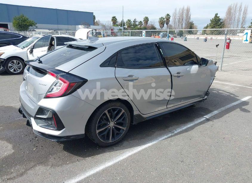 Photo 4 of 2020 Honda Civic SPORT (VIN SHHFK7H47LU405877)