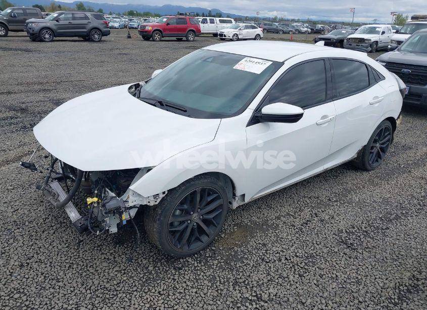 Photo 2 of 2021 Honda Civic SPORT (VIN SHHFK7H47MU208788)