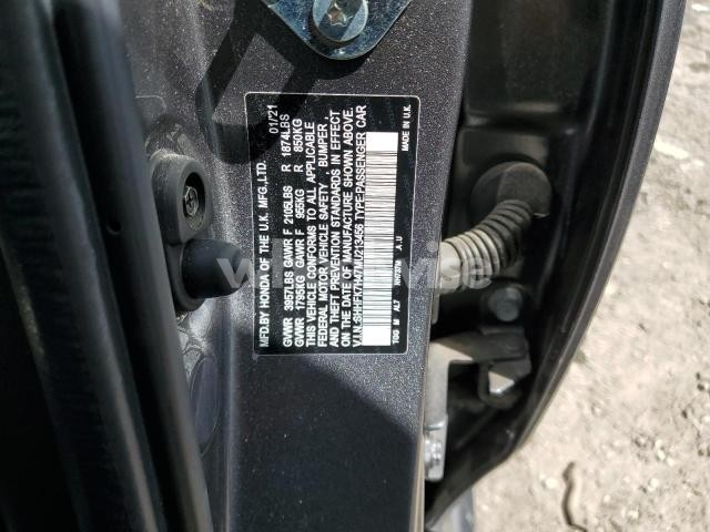 Photo 10 of 2021 HONDA CIVIC SPORT (VIN SHHFK7H47MU213456)