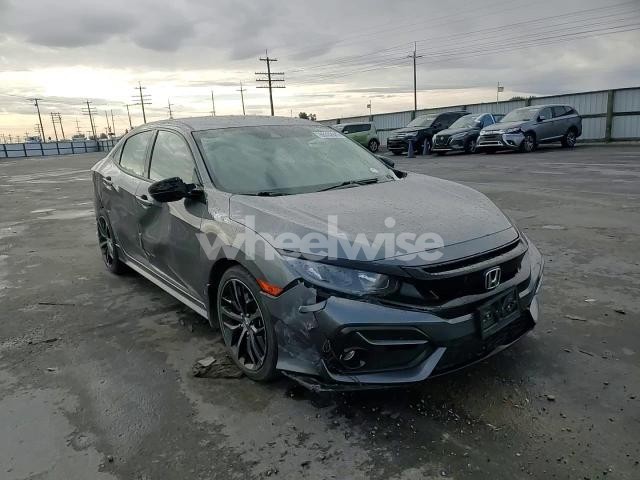Photo 5 of 2021 HONDA CIVIC SPORT (VIN SHHFK7H47MU215501)