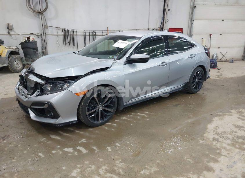Photo 2 of 2021 Honda Civic SPORT (VIN SHHFK7H48MU410927)