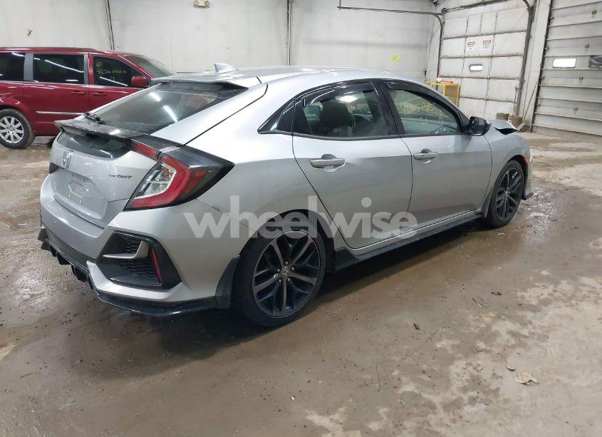 Photo 4 of 2021 Honda Civic SPORT (VIN SHHFK7H48MU410927)