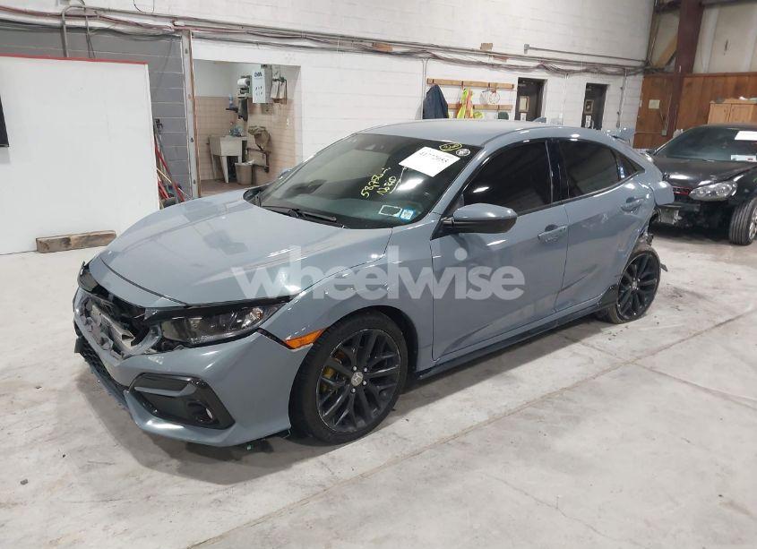 Photo 2 of 2021 Honda Civic SPORT (VIN SHHFK7H48MU419255)
