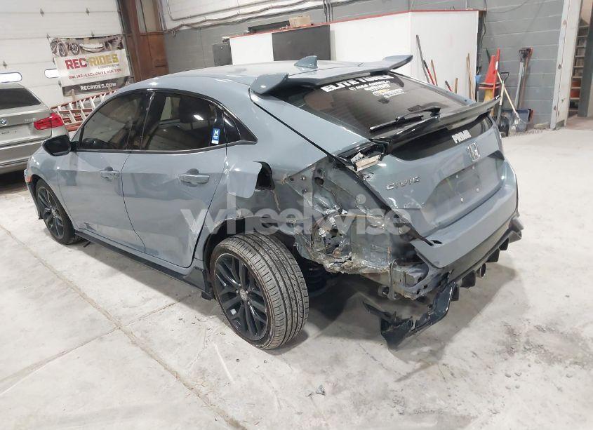 Photo 3 of 2021 Honda Civic SPORT (VIN SHHFK7H48MU419255)