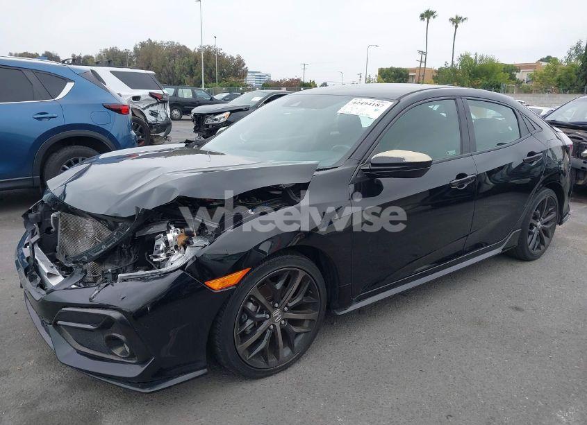 Photo 2 of 2020 Honda Civic SPORT (VIN SHHFK7H49LU405928)