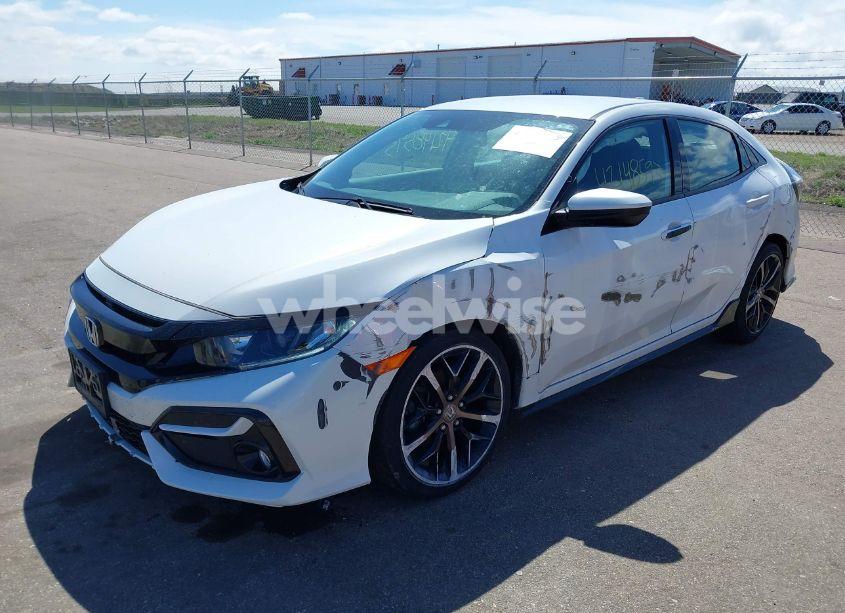 Photo 2 of 2021 Honda Civic SPORT (VIN SHHFK7H49MU217279)
