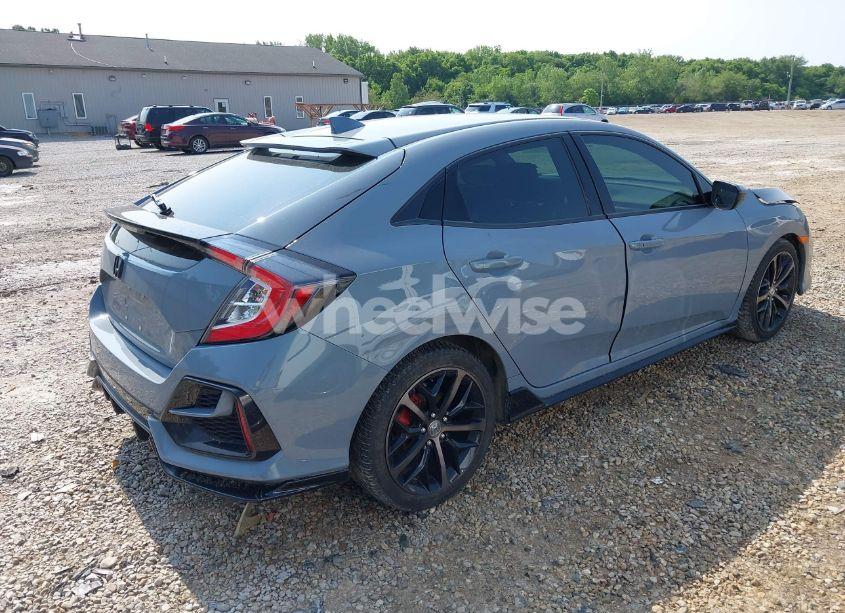 Photo 4 of 2021 Honda Civic SPORT (VIN SHHFK7H49MU217427)