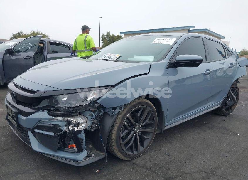 Photo 2 of 2021 Honda Civic SPORT (VIN SHHFK7H49MU425582)