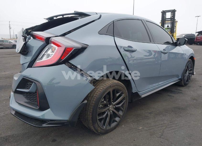 Photo 4 of 2021 Honda Civic SPORT (VIN SHHFK7H49MU425582)
