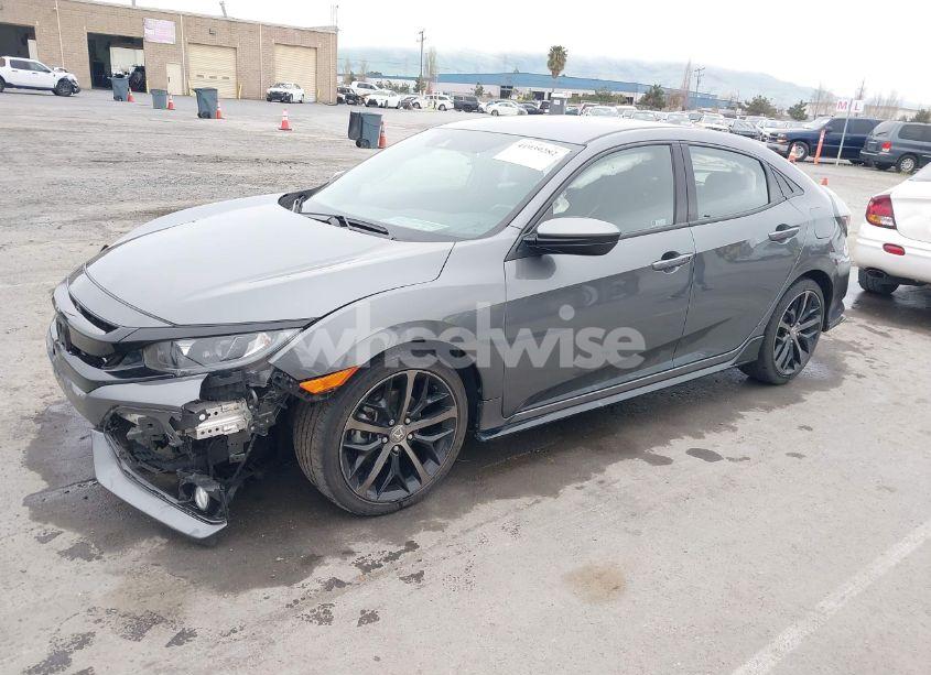 Photo 2 of 2021 Honda Civic SPORT (VIN SHHFK7H49MU426845)
