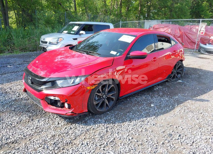 Photo 2 of 2019 Honda Civic SPORT (VIN SHHFK7H4XKU412403)