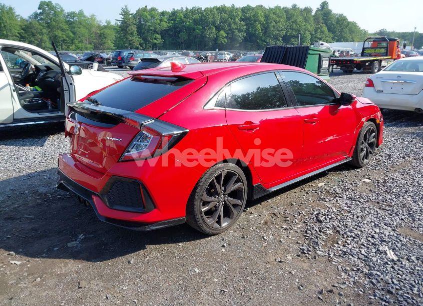 Photo 4 of 2019 Honda Civic SPORT (VIN SHHFK7H4XKU412403)