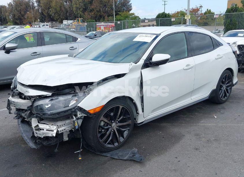 Photo 2 of 2021 Honda Civic SPORT (VIN SHHFK7H4XMU419919)