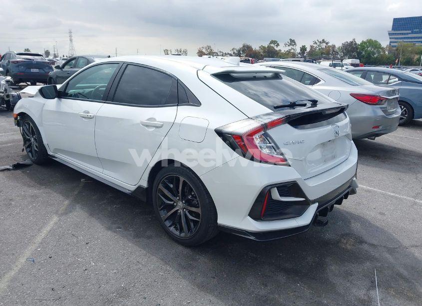 Photo 3 of 2021 Honda Civic SPORT (VIN SHHFK7H4XMU419919)