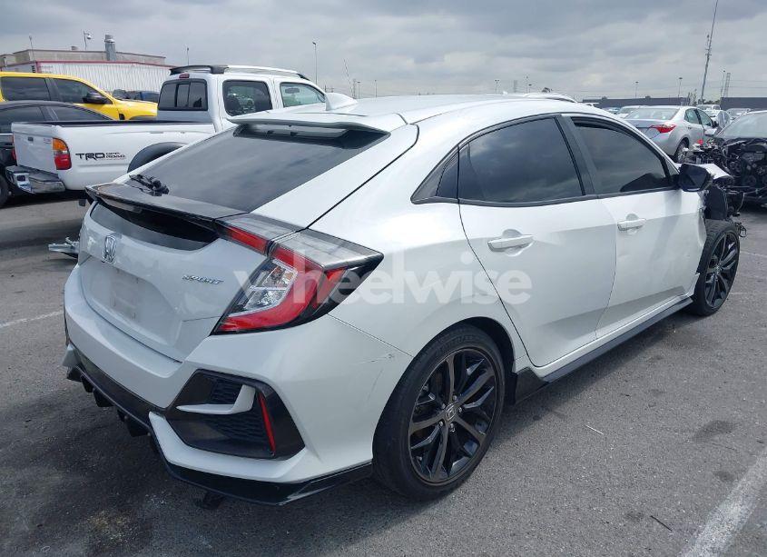 Photo 4 of 2021 Honda Civic SPORT (VIN SHHFK7H4XMU419919)