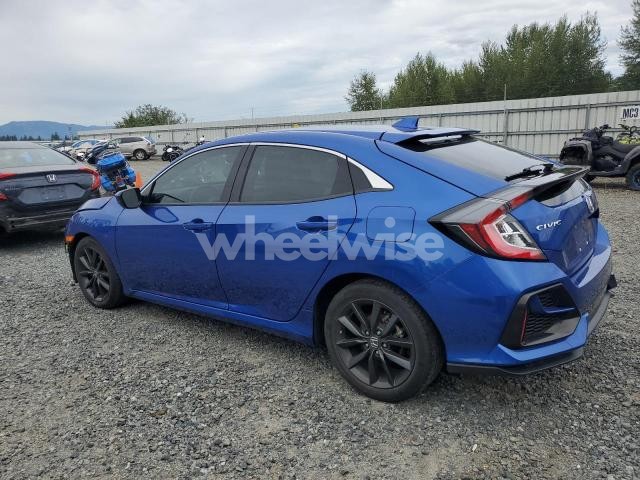 Photo 3 of 2021 HONDA CIVIC EX (VIN SHHFK7H60MU413743)
