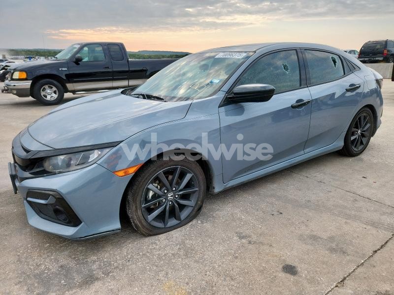 Photo 12 of 2021 HONDA CIVIC EX (VIN SHHFK7H62MU214659)