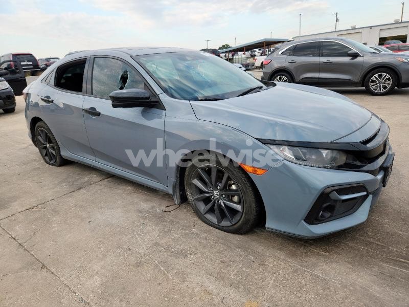 Photo 3 of 2021 HONDA CIVIC EX (VIN SHHFK7H62MU214659)
