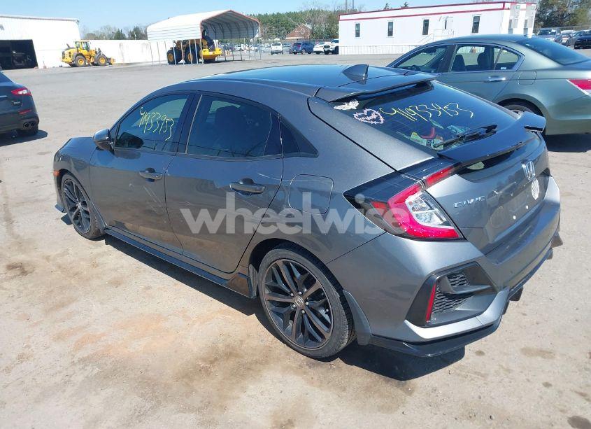 Photo 3 of 2020 Honda Civic SPORT TOURING (VIN SHHFK7H95LU221405)