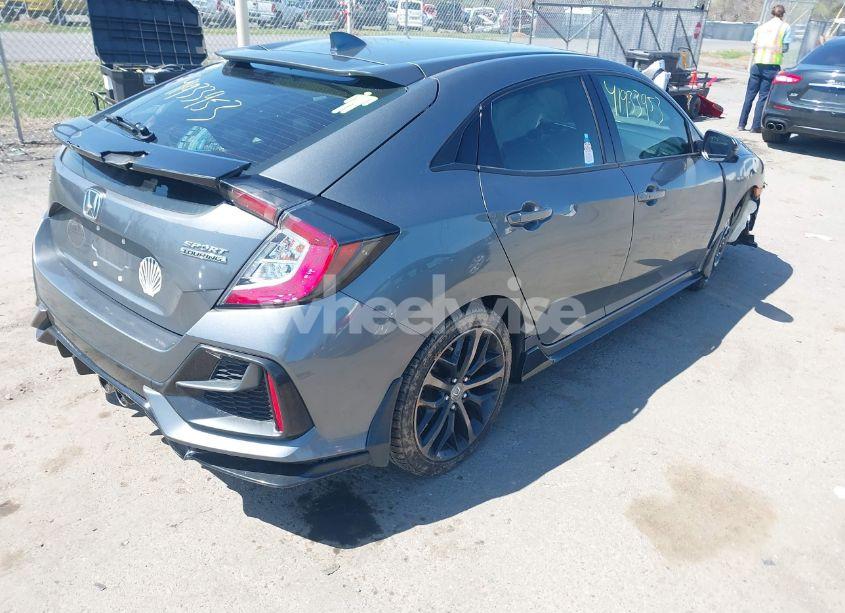 Photo 4 of 2020 Honda Civic SPORT TOURING (VIN SHHFK7H95LU221405)
