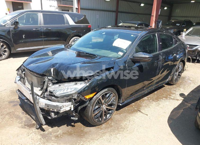 Photo 2 of 2021 Honda Civic SPORT TOURING (VIN SHHFK7H95MU203018)