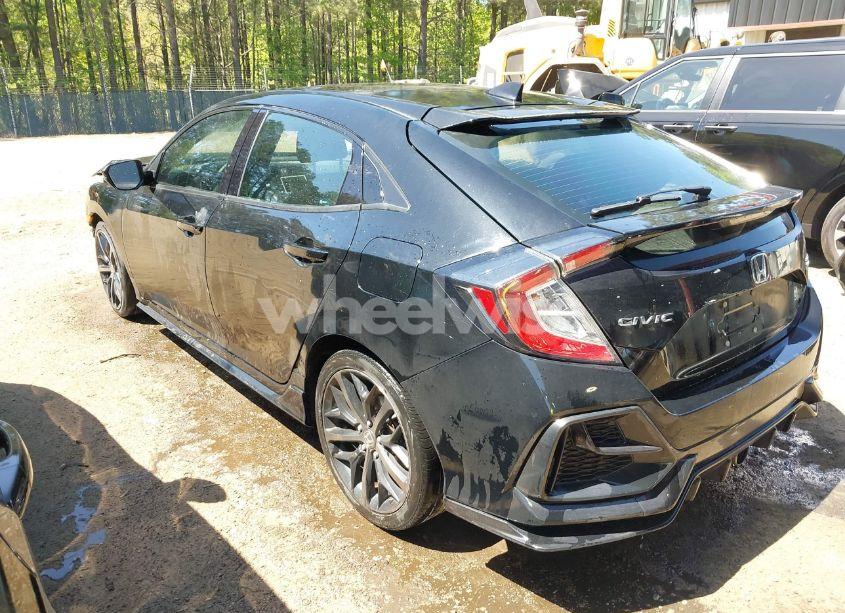 Photo 3 of 2021 Honda Civic SPORT TOURING (VIN SHHFK7H95MU203018)