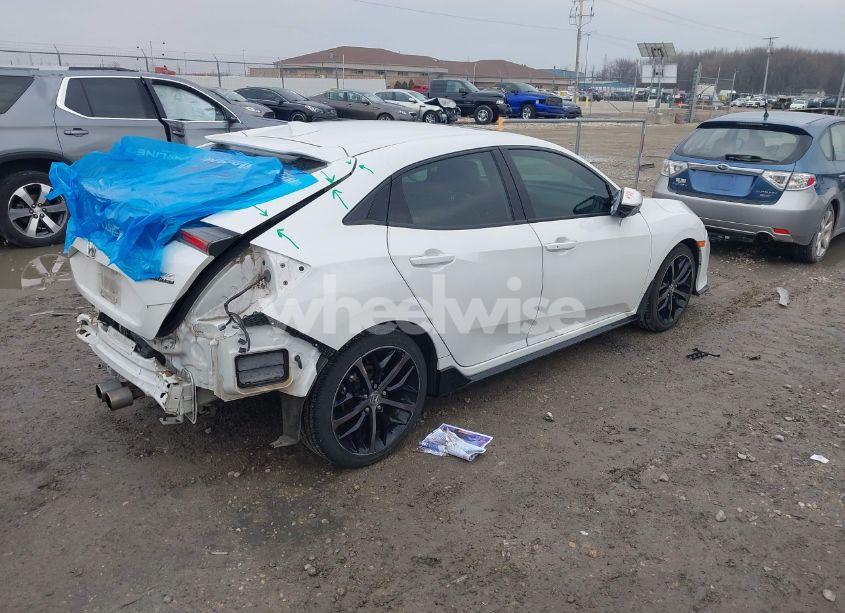 Photo 4 of 2020 Honda Civic SPORT TOURING (VIN SHHFK7H98LU219325)