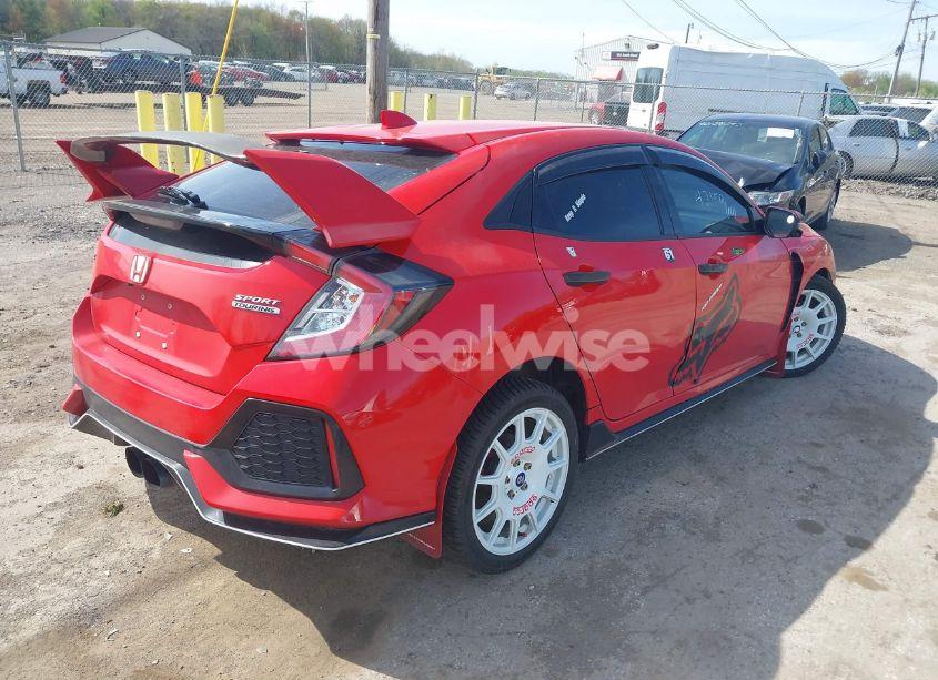 Photo 4 of 2018 Honda Civic SPORT TOURING (VIN SHHFK7H99JU418400)