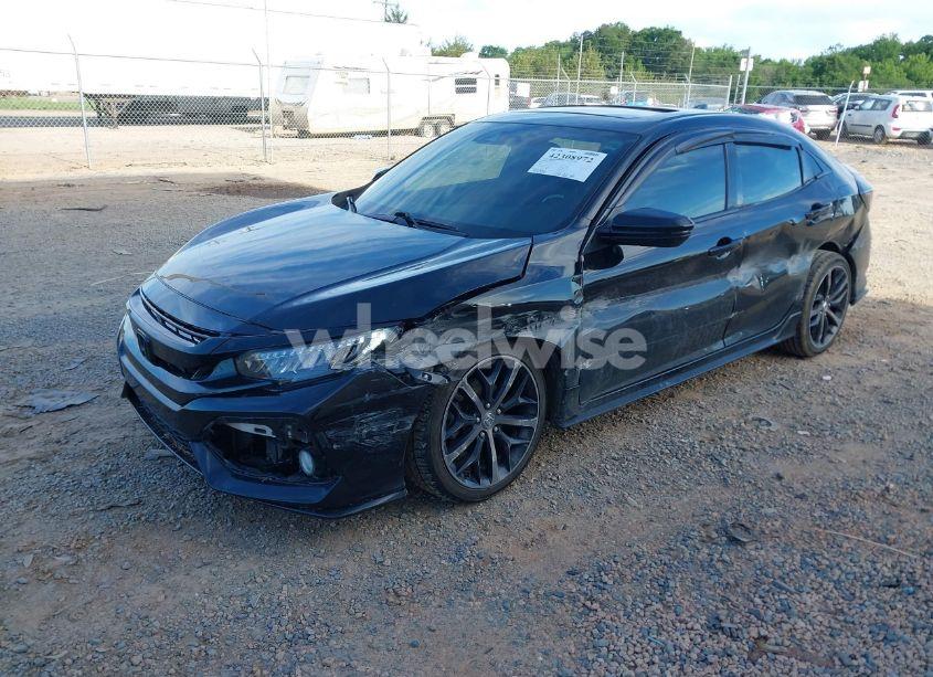 Photo 2 of 2021 Honda Civic SPORT TOURING (VIN SHHFK7H9XMU215147)