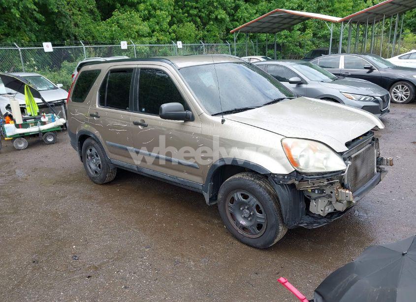 2006 Honda Cr-v LX (VIN SHSRD68506U401534) main photo