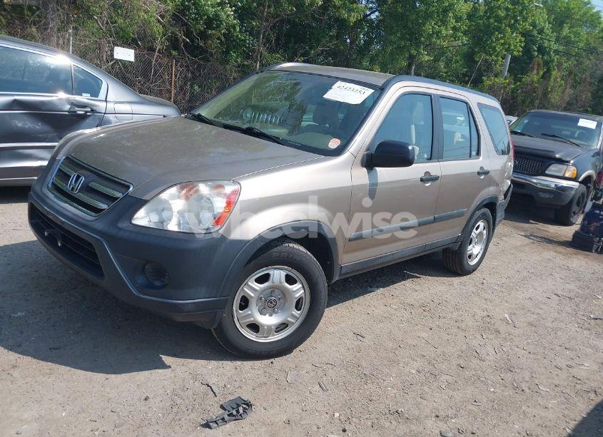 Photo 2 of 2006 Honda Cr-v LX (VIN SHSRD68516U403017)