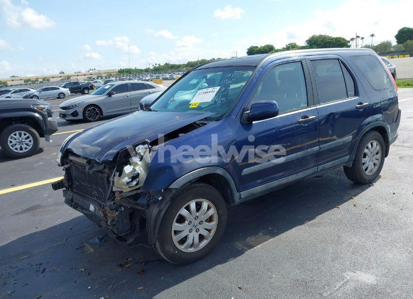 Photo 2 of 2005 Honda Cr-v EX (VIN SHSRD78865U346960)