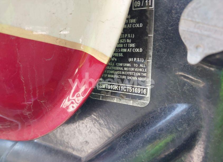 Photo 10 of 2012 Triumph Motorcycle BONNEVILLE T100 (VIN SMT910K11CT516916)