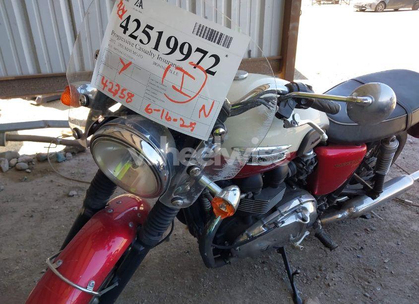 Photo 14 of 2012 Triumph Motorcycle BONNEVILLE T100 (VIN SMT910K11CT516916)