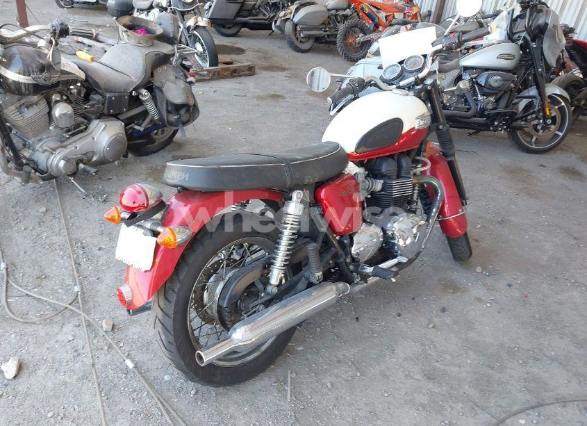 Photo 4 of 2012 Triumph Motorcycle BONNEVILLE T100 (VIN SMT910K11CT516916)