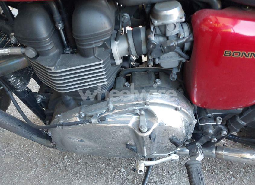 Photo 9 of 2012 Triumph Motorcycle BONNEVILLE T100 (VIN SMT910K11CT516916)