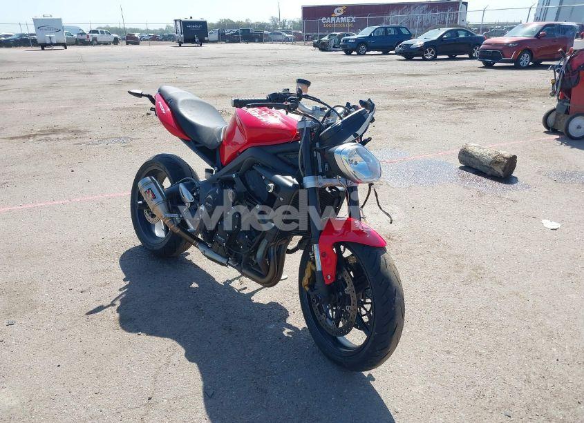 2012 Triumph Motorcycle STREET TRIPLE R (VIN SMTD02NE7CT520976) main photo