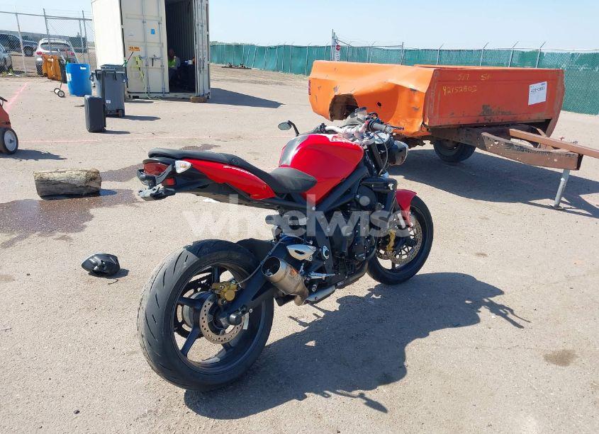Photo 4 of 2012 Triumph Motorcycle STREET TRIPLE R (VIN SMTD02NE7CT520976)