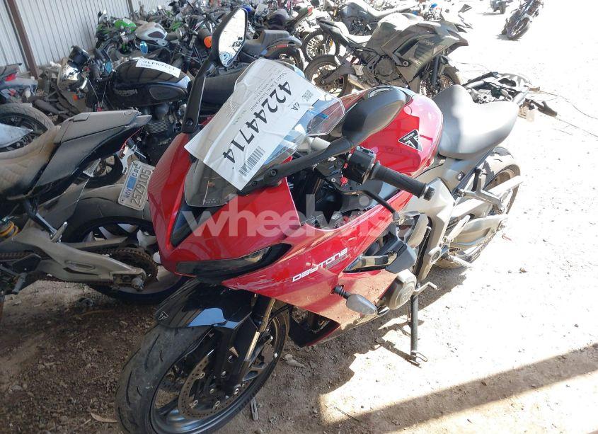 Photo 2 of 2025 Triumph Motorcycle DAYTONA 660 (VIN SMTL23UF5STBU0364)