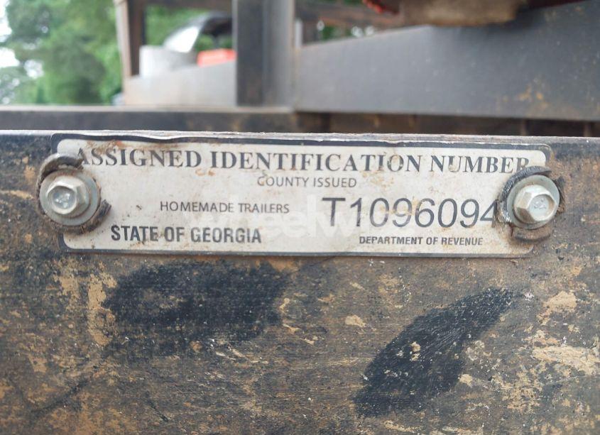 Photo 9 of 2000 Homemade Utility TRAILER (VIN T1096094)