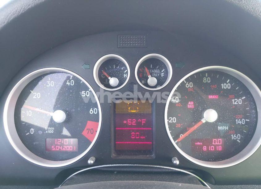 Photo 7 of 2001 Audi Tt (VIN TRUWT28N811003517)