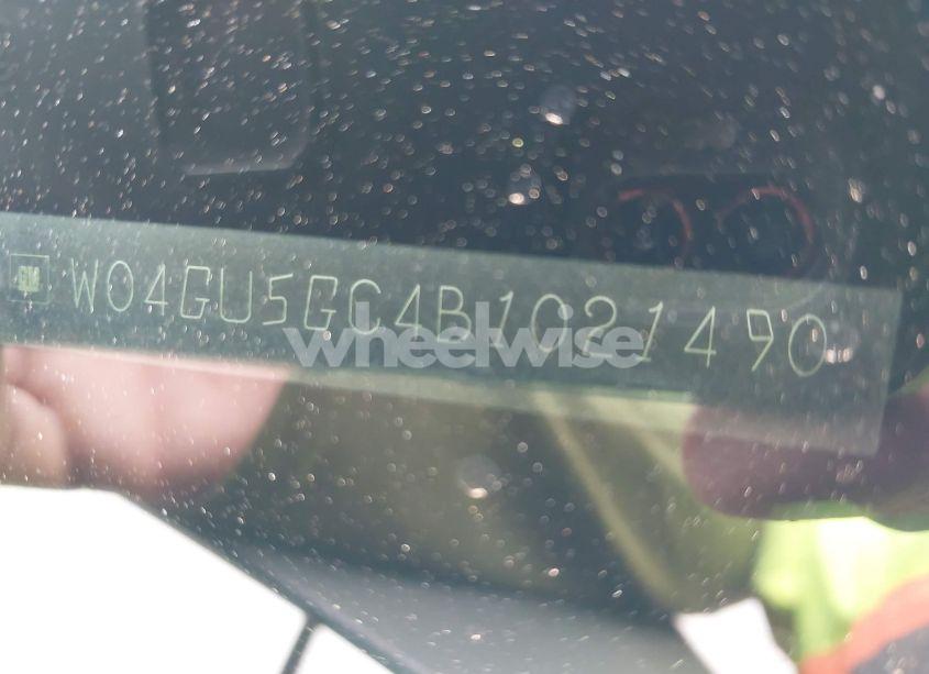 Photo 9 of 2011 Buick Regal CXL RUSSELSHEIM (VIN W04GU5GC4B1021490)