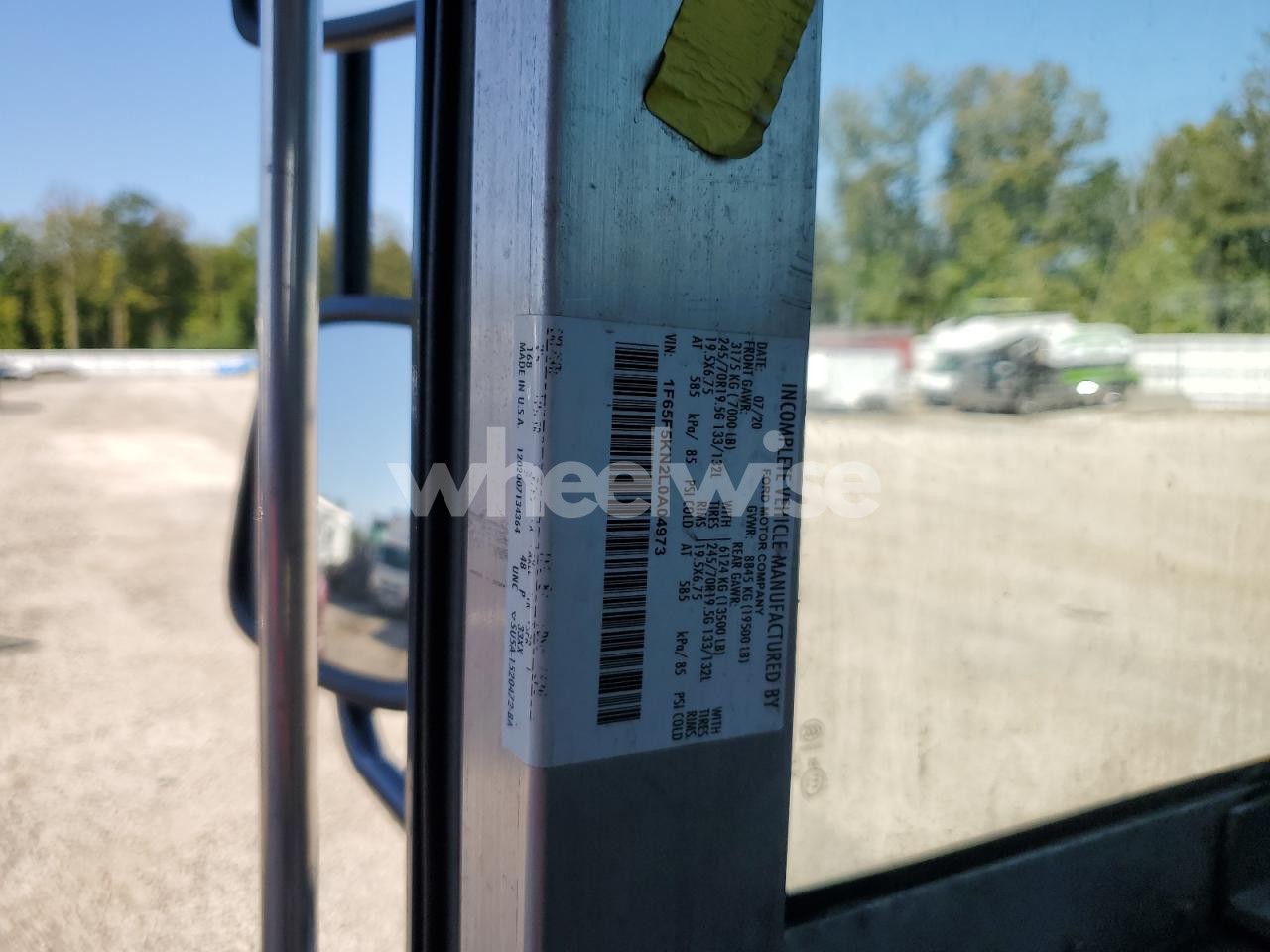 Photo 13 of 2020 FORD F59 (VIN W0VJD7EM5JB531655)