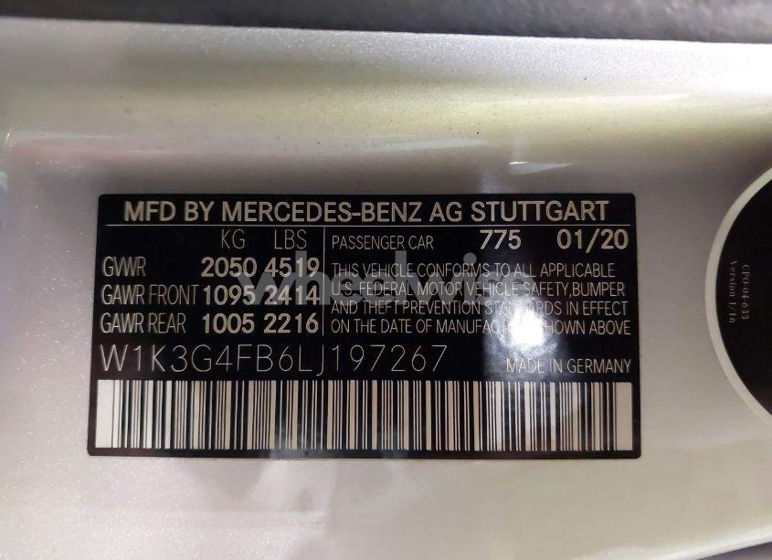 Photo 9 of 2020 Mercedes-benz A 220 4MATIC (VIN W1K3G4FB6LJ197267)