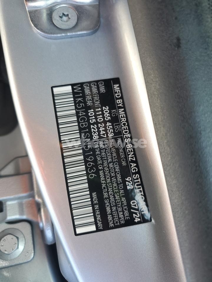 Photo 12 of 2025 MERCEDES-BENZ CLA 250 (VIN W1K5J4GB1SN519636)