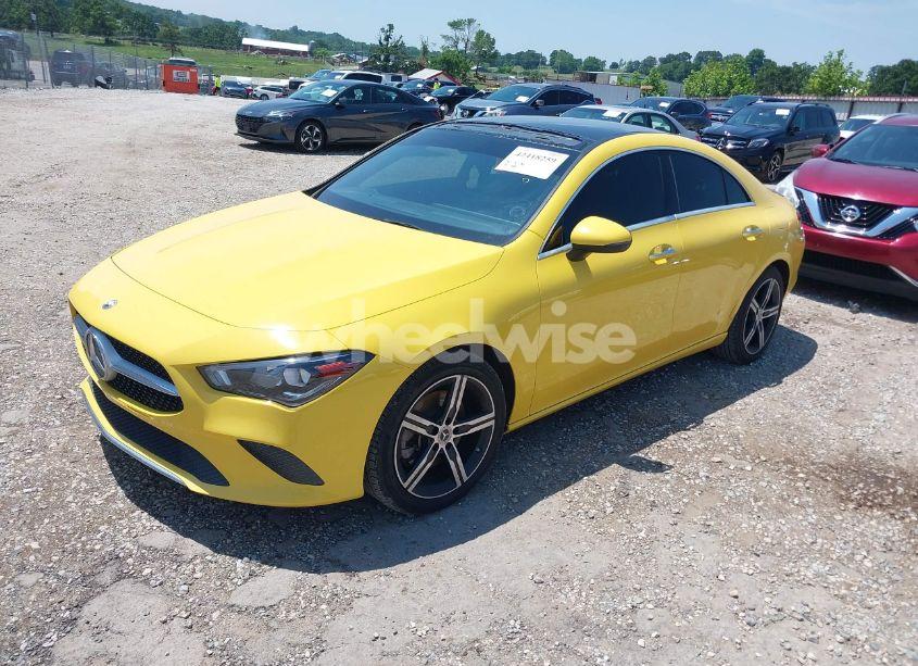Photo 2 of 2021 Mercedes-benz Cla 250 (VIN W1K5J4GB2MN172174)