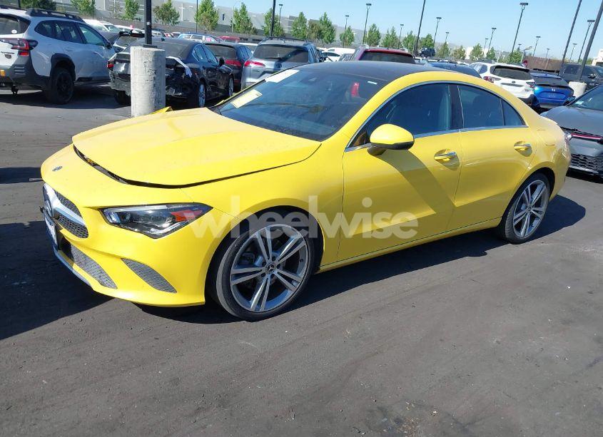 Photo 2 of 2021 Mercedes-benz Cla 250 (VIN W1K5J4GB7MN190119)