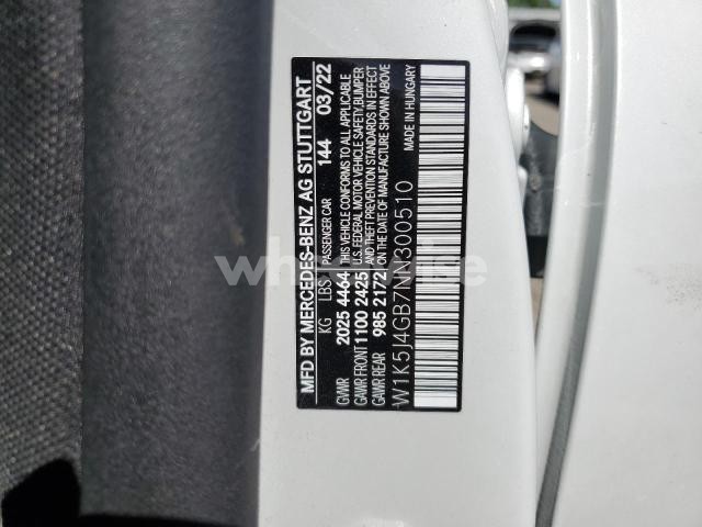 Photo 9 of 2022 MERCEDES-BENZ CLA 250 (VIN W1K5J4GB7NN300510)