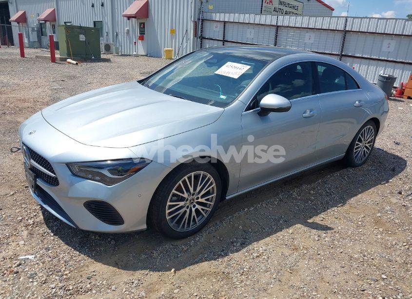 Photo 2 of 2025 Mercedes-benz Cla 250 COUPE 4MATIC (VIN W1K5J4HB3SN519913)