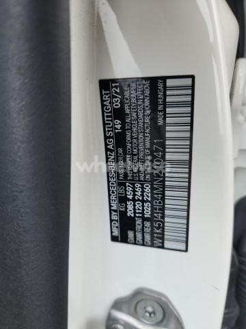 Photo 2 of 2021 MERCEDES-BENZ CLA 250 4MATIC (VIN W1K5J4HB4MN210471)